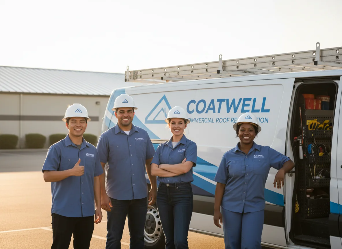 Commercial roof coating company in Beaumont, TX